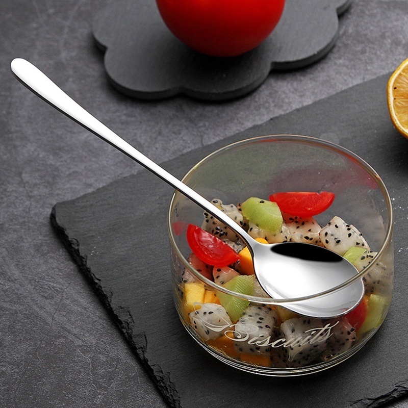 🚚COD+จัดส่งฟรี🚚ช้อน&ส้อม-เกาหลี-แสตนเลส/1คู่-ยาว 21.6 ช้อนสแตนเลสหนา ซมเนื้อสแตนเลสตัน ช้อนกลม ช้อนซุป - รูปที่ 3