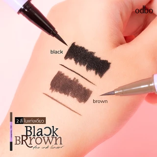 ODBO BLACK-BROWN DUO INK LINER OD3016