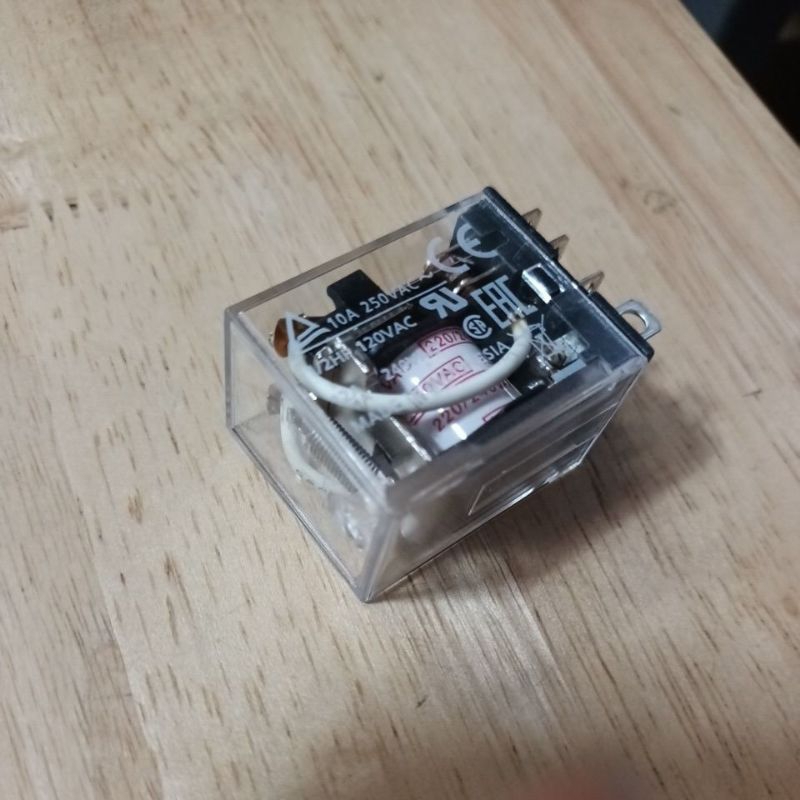 ของแท้100% Omron LY2 10A 220V 240V Relay รีเลย์ 8 ขา ฐานรีเลย์ PTF08A-E - รูปที่ 4