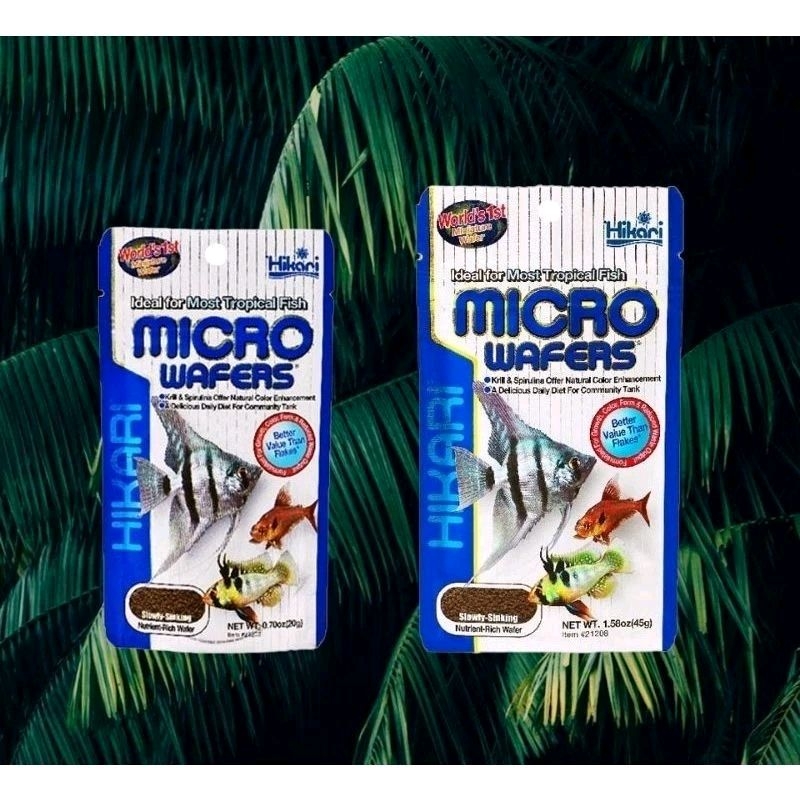 พร้อมส่ง.อาหารปลาเล็ก Hikari Micro wafers