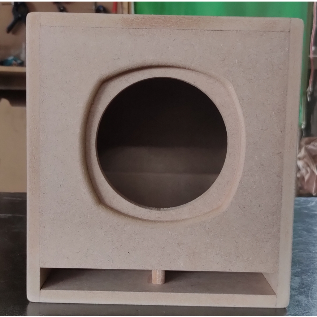 ⭐ตู้ลำโพงซับเบสดอก Hk 5.25" ไม้ MDF 12mm. ( งานดิบราคาต่อ 1ใบ)