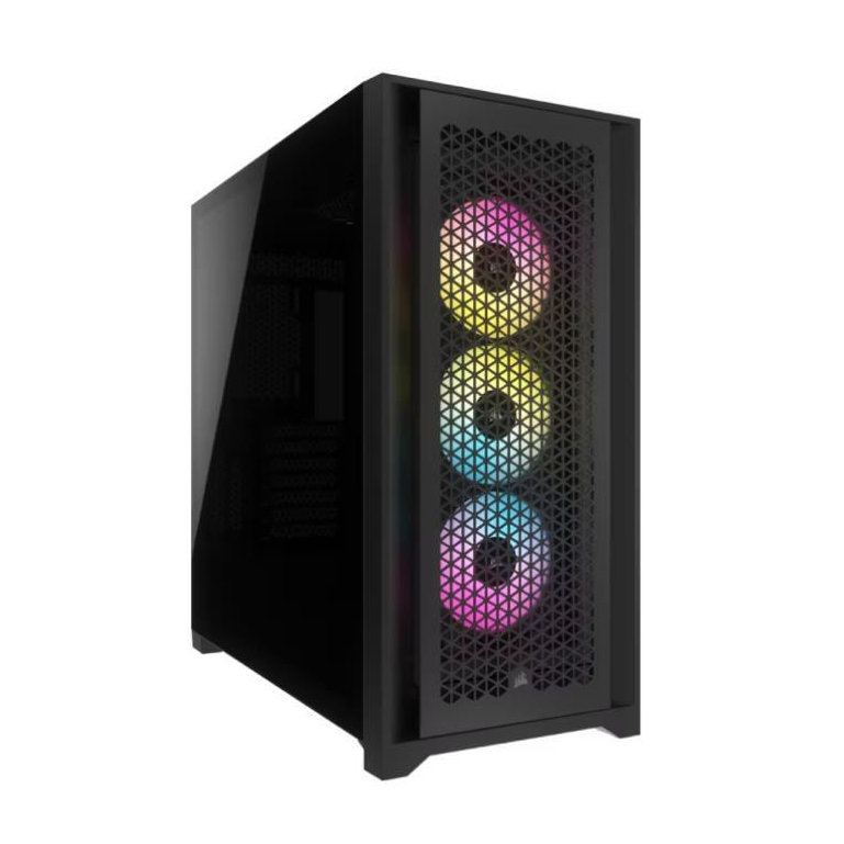CASE (เคส) CORSAIR ICUE 5000D RGB AIRFLOW (BLACK) (ATX) (CC-9011242-WW)