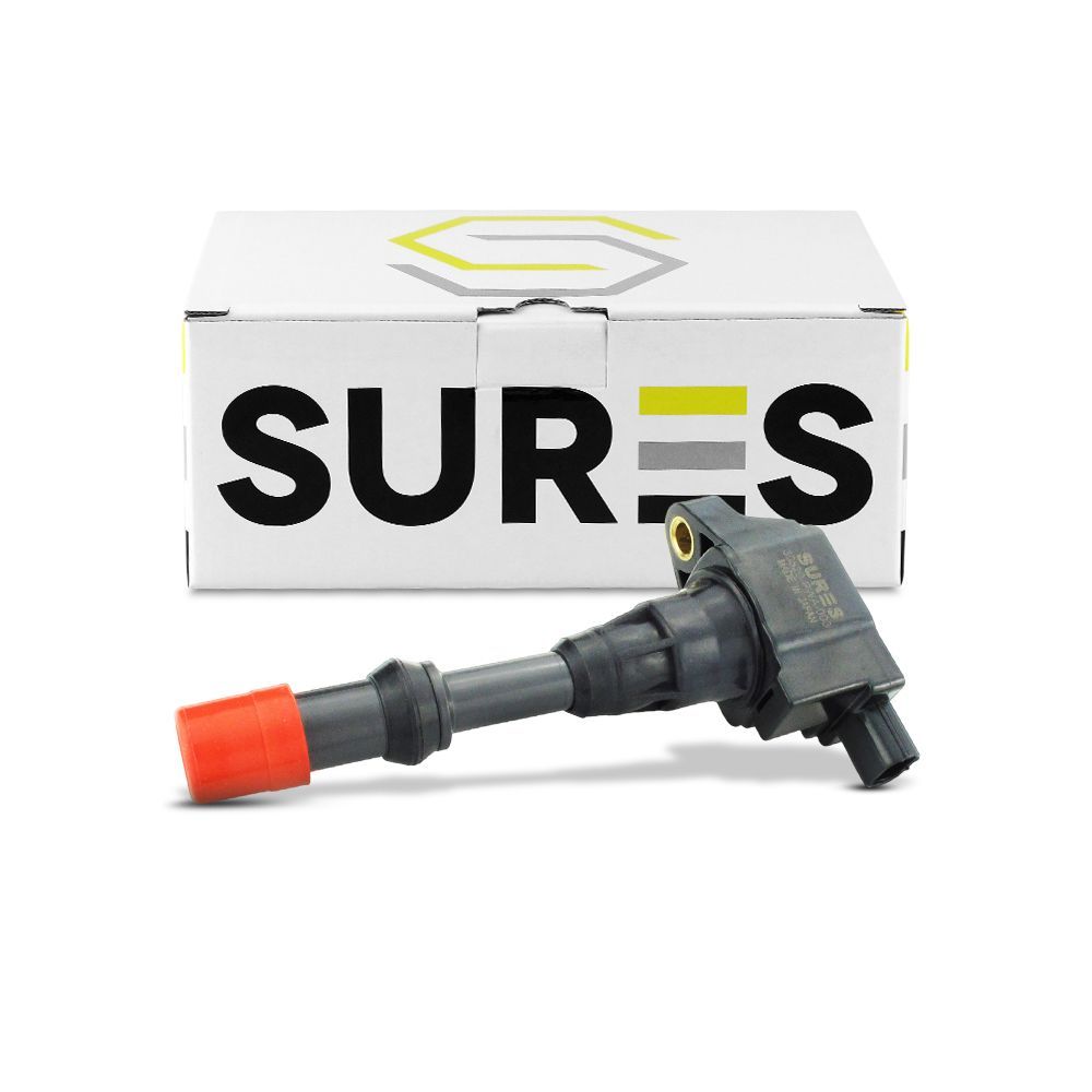 คอยล์จุดระเบิด HONDA JAZZ GD i-DSI / CITY ZX / L15 ตัวหน้า สั้น ไอดี- SCH-005 - SURES MADE IN JAPAN