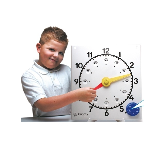 Invicta Teaching Clock - English เรียนรู้เวลาจากนาฬิกาจำลอง
