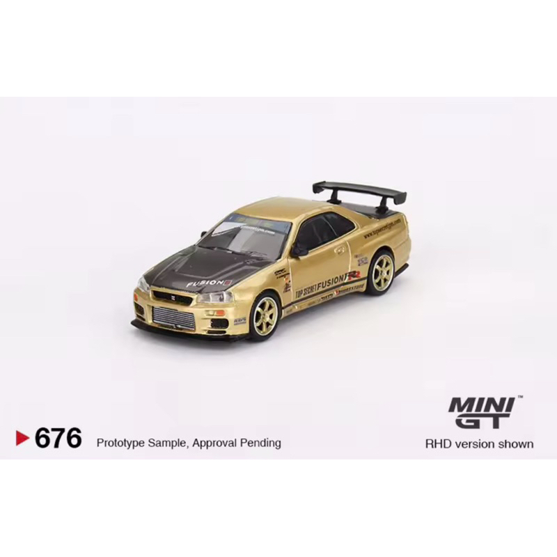 MINI GT Nissan Skyline GT-R (R34) Top Secret 1:64