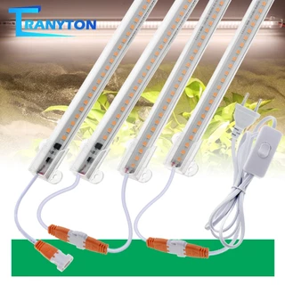 LED grow light ไฟปลูกต้นไม้ ชุดไฟปลูก 2/4/6/8/10แถว 220V ไฟช่วยต้นไม้เติบโต ช่วยทำใบ ทำดอก ไฟเส้นปลูกต้นไม้