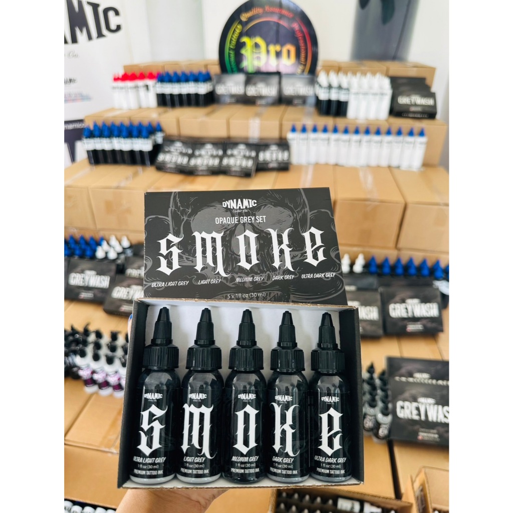 Dynamic Smoke Opaque Greys Set 1oz