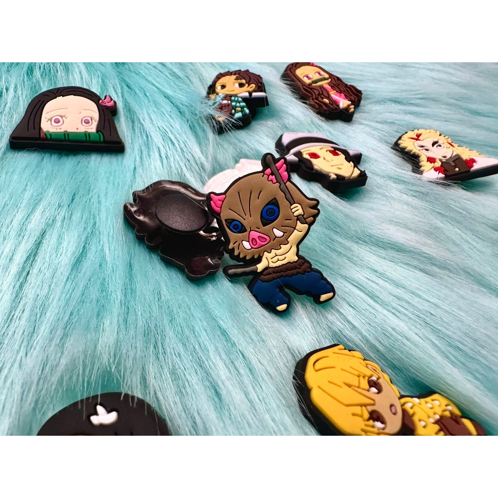 ตัวติดรองเท้า Jibbitz อุปร์กรณ์เสริม ติดรองเท้า ลาย การ์ตูน Crocs pin พร้อมหมุด หัวเข็มขัดยึด พร้อมติดทันที 1ชุด 11 ชิ้น