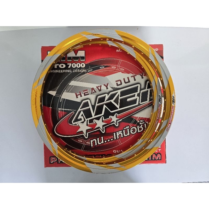 AKEI วงล้อ ทรง MT เหลี่ยมลาย สายฟ้ายิงทราย 1.20X17,1.40X17 (ราคาคู่ได้ 2 วง) ของแท้ เกรดพรีเมี่ยม สีสวย แข็งแรง ทนทาน - รูปที่ 6