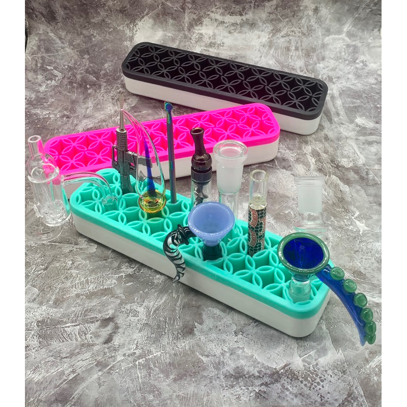 Stoner Silicone organizer dab accessories, bong accessories 10/14/18mm