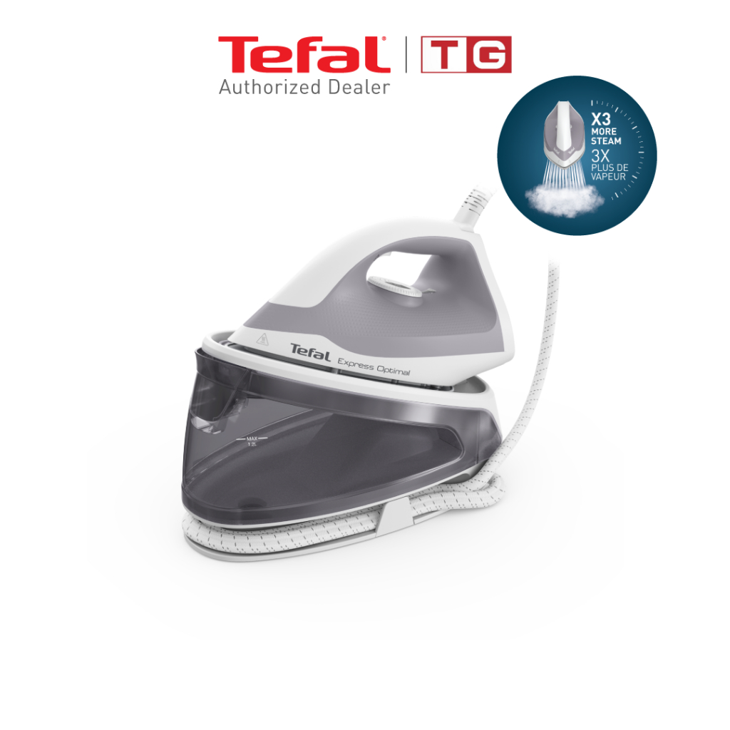 Tefal เตารีดแรงดันไอน้ำสูง 2200 วัตต์ แรงดัน 5.3บาร์ รุ่น SV4111 รับประกันศูนย์ 2ปี