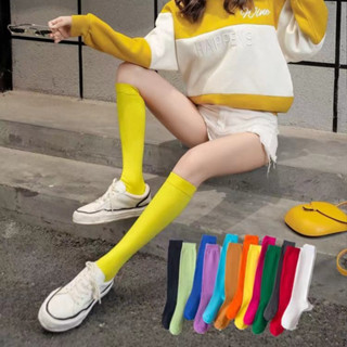 🚚 (ได้รับ 2-3 วัน) 🚚 จัดส่งจากประเทศไทย~ถุงเท้ายาวถึงเข่าสไต…