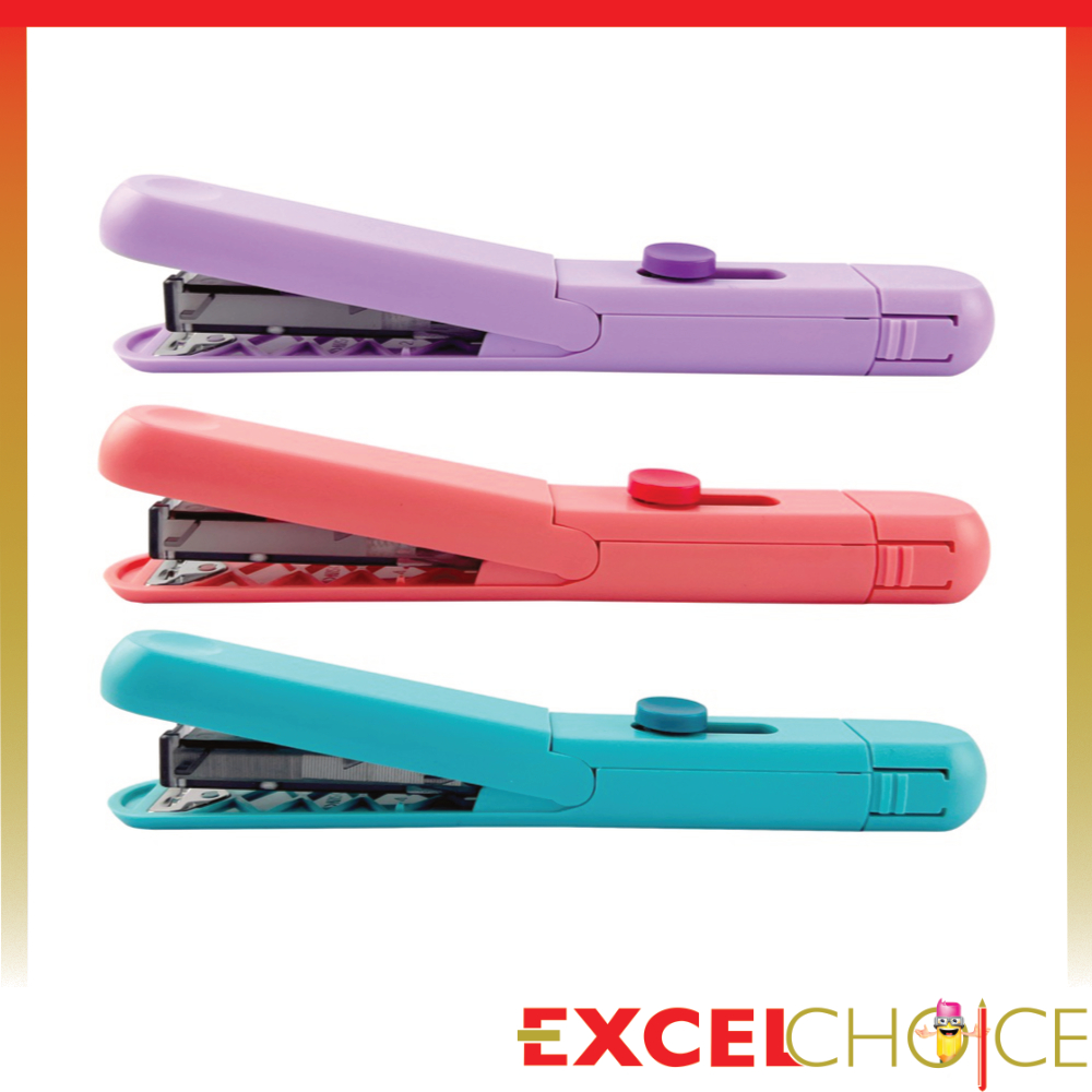 *แถมกรรไกรH-3607* แม็กซ์ เครื่องเย็บกระดาษ Max HD-10SK คละสี MAX