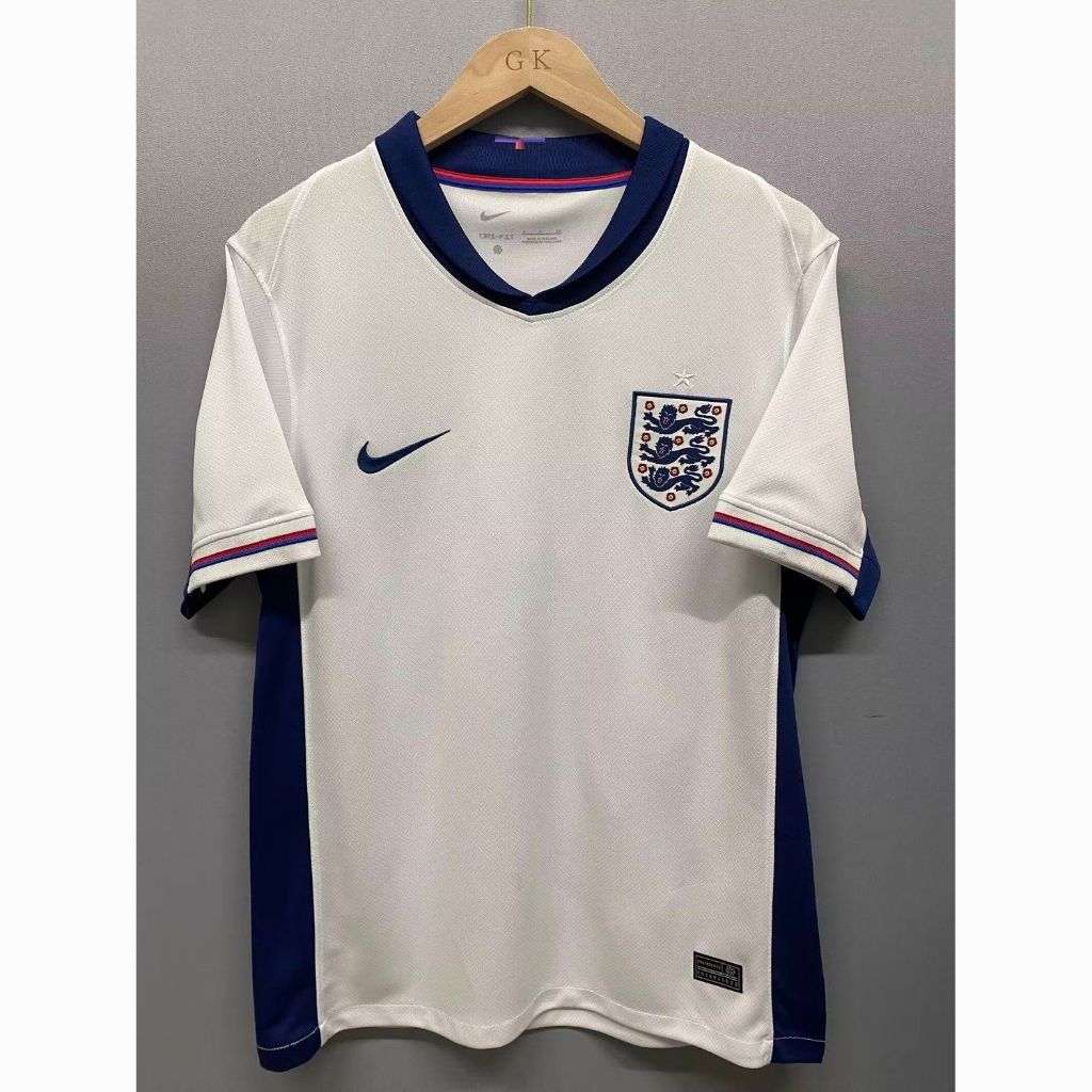 New!! เสื้อฟุตบอลทีมชาติ อังกฤษ Home ชุดเหย้า ยูโร 2024 เกรดแฟนบอล AAA