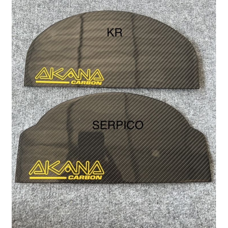 แผ่นปิดเรือนไมล์คาร์บอนแท้100%_ลาย2_ สำหรับรุ่น KR_SERPICO