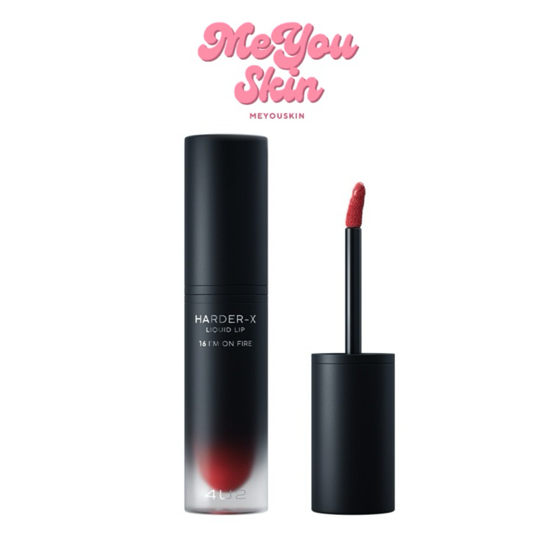 [ ส่งฟรี+เก็บโค้ดในไลฟ์สดลด50%] ลิป4u2 HARDER - X LIQUIDLIP ลิควิดแมท เบาสบายปาก