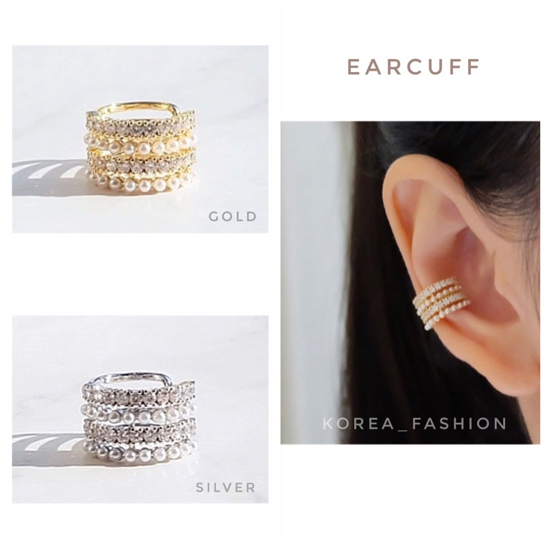 Premium Earcuff เอียร์คัฟต่างหูแบบเกี่ยว/คล้องหู พร้อมส่ง