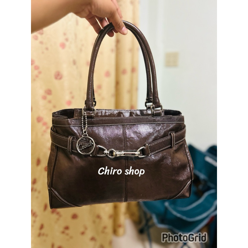 Coach Handbag Leather F15457 แท้💯 สภาพดีมาก