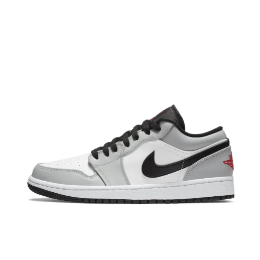Nike Air Jordan 1 Low Light Smoke Grey รองเท้าผ้าใบ