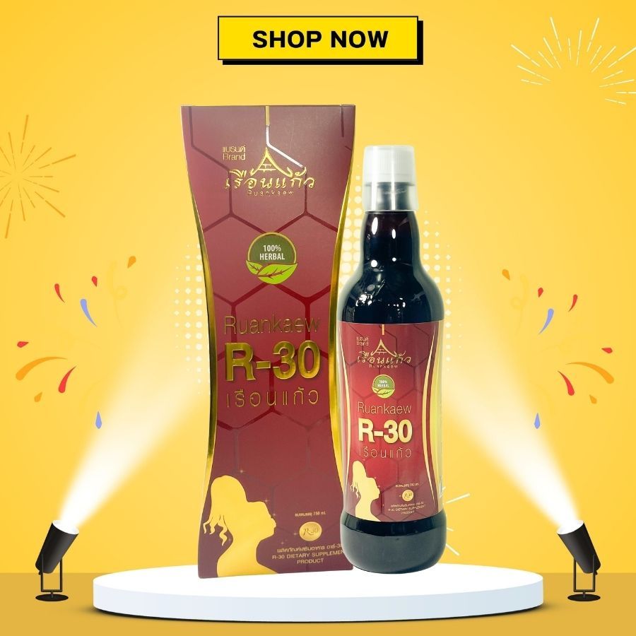 R-30 สมุนไพร เรือนแก้ว อาร์สามสิบ ขวดใหญ่ 750 mL โฉมใหม่
