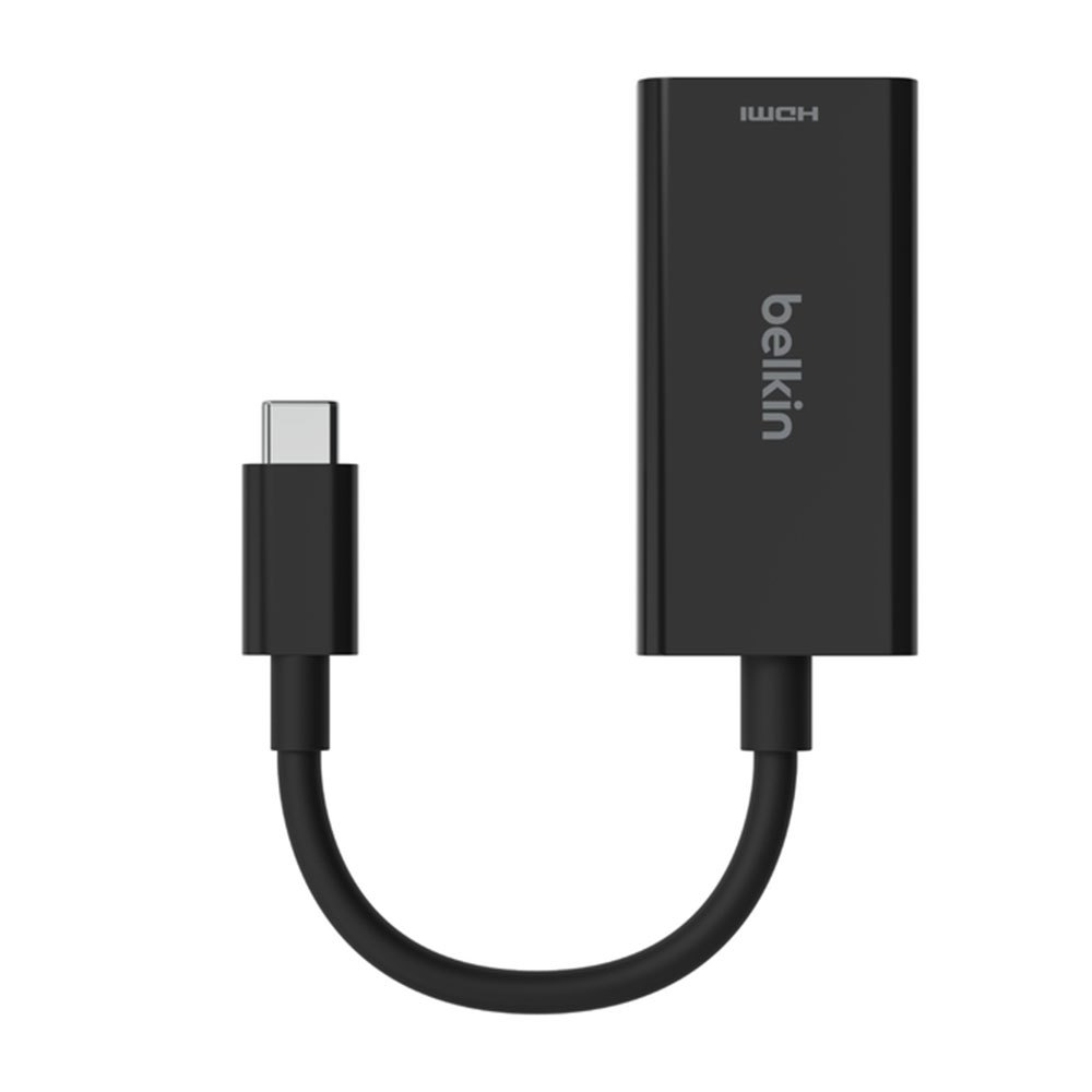 ADAPTER/CONVERTER (อุปกรณ์แปลงสัญญาณ) BELKIN USB-C TO HDMI 2.1 15CM (AVC013BTBK)