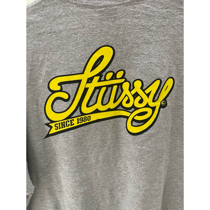 🙌🏻เสื้อยืดStussy สีเทา มือสอง🙌🏻