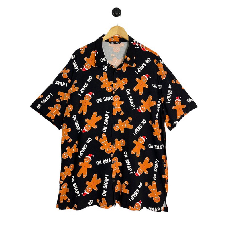 เสื้อฮาวายลายซานต้าคุกกี้รันแบรนด์ Jay Jays 🍪