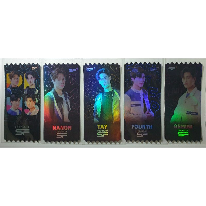 SF COLLECTIBLE TICKET " FRIENDS OF SF "