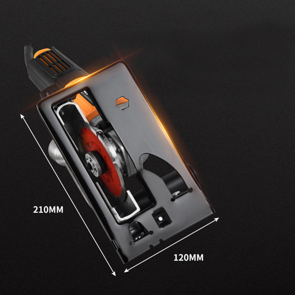 ชุดเลื่อยวงเดือนต่อหินเจียร์ ชุดแปลงเครื่องเจียร์เป็นเลื่อยวงเดือน - รูปที่ 4