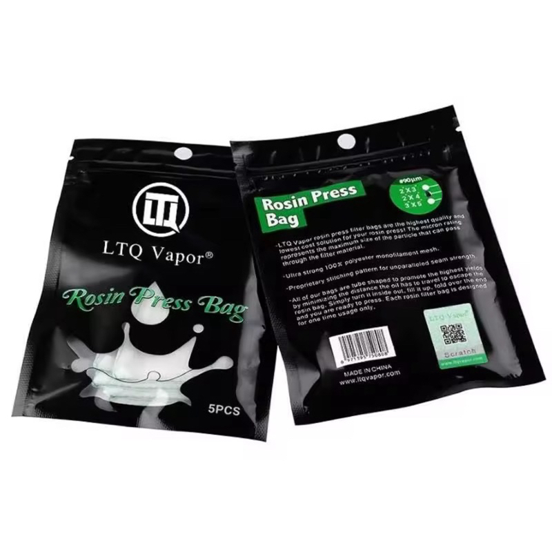 Rosin press micron bag LTQ ถุงไมครอน Bag 5 ชิ้น / bag ถุงโรซิ่น สำหรับ Rosin press machine 36 / 72 / 90 / 120 micron