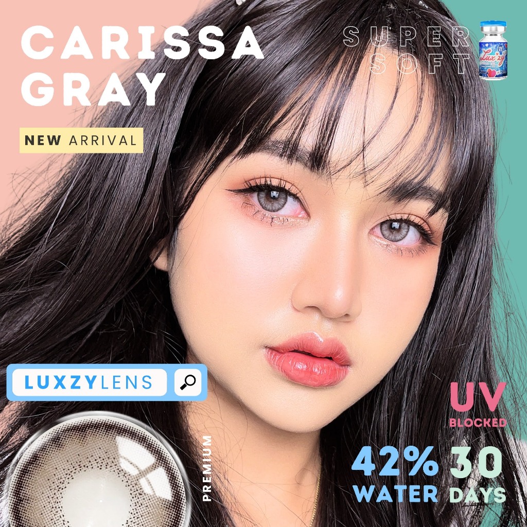 🔥คอนแทคเลนส์✨ขนาดกลาง✨ Carissa (Luxzylens)