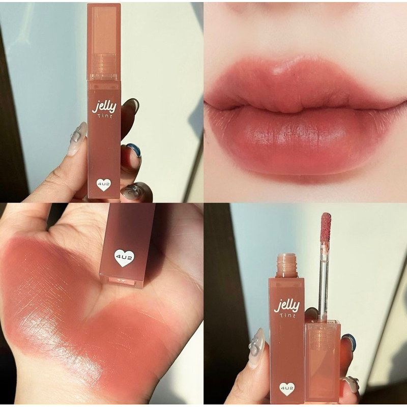 4u2cosmetics 4U2 Jelly Tint #17 โทนน้ำตาลอมแดงสวย มากก
