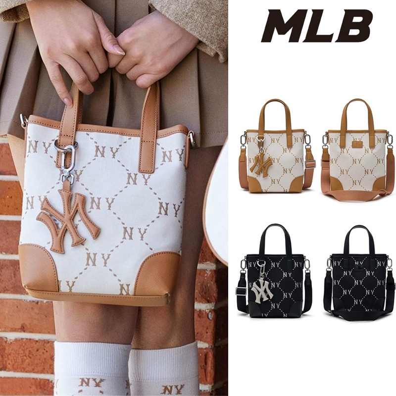 MLB New York Yankees Retro สายตายาวแฟชั่น Casual เดินทางหนังเทียมไหล่ข้างเดียวกระเป๋าถือผู้ชายและผู้หญิงสไตล์เดียวกันสไต