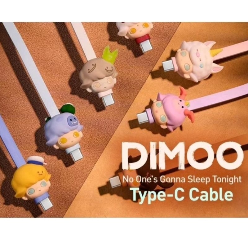 Dimoo กล่องสุ่มสายชาร์จ Type-C  สำหรับซัมซุง ฯลฯ ยกเว้นไอโฟน