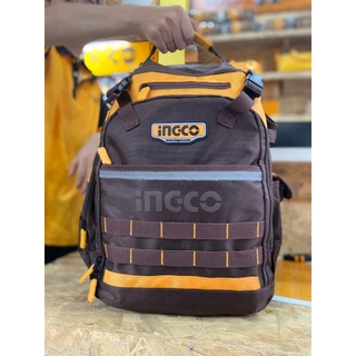 INGCO กระเป๋าเป้ช่าง 18นิ้ว 8kg รุ่น HBP01028 / กระเป๋าเป้ 20นิ้ว ฐานแข็ง 15kg รุ่น HBP03028 ผ้า Oxford หนาทนทานพิเศษ