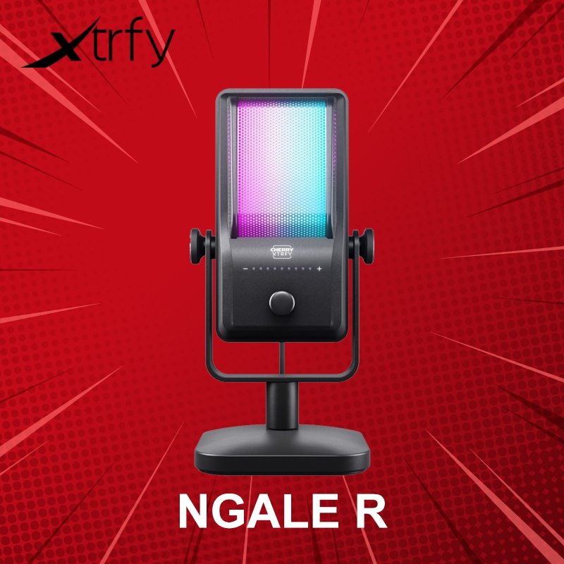 ไมโครโฟน Cherry Xtrfy NGALE R ประกันศูนย์ 2 ปี