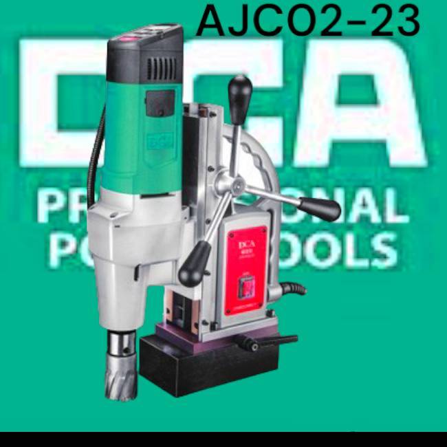 DCA สว่านแท่นแม่เหล็ก 2 ระบบ / ปรับซ้าย-ขวาได้ AJC02-23 50MM.(ปรับรอบได้)