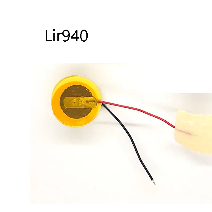940 หูฟัง LIR940 button-type rechargeable battery 30mAh cylindrical Bluetooth headset
