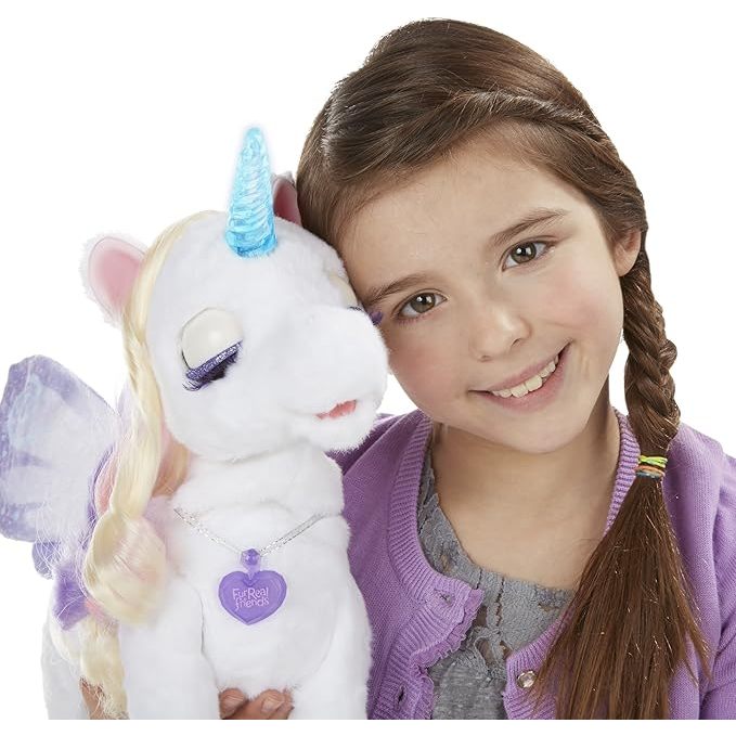 furReal StarLily, My Magical Unicorn Interactive Plush Pet Toy ตุ๊กตาม้ายูนิคอร์น ขยับได้ มีเสียง มี