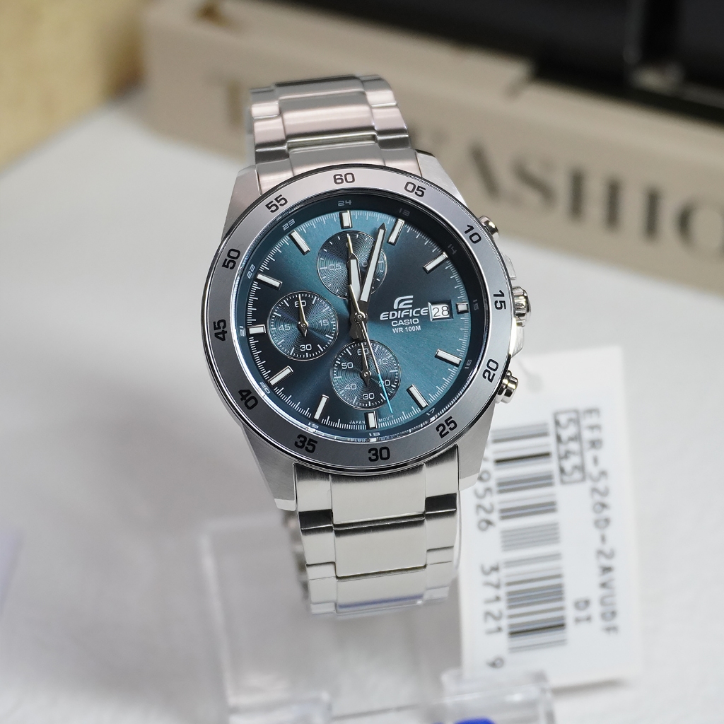 Casio Edifice นาฬิกาข้อมือผู้ชาย รุ่น EFR-526,EFR-526D,EFR-526BK,EFR-526L (EFR-526D-1A,EFR-526D-2A)