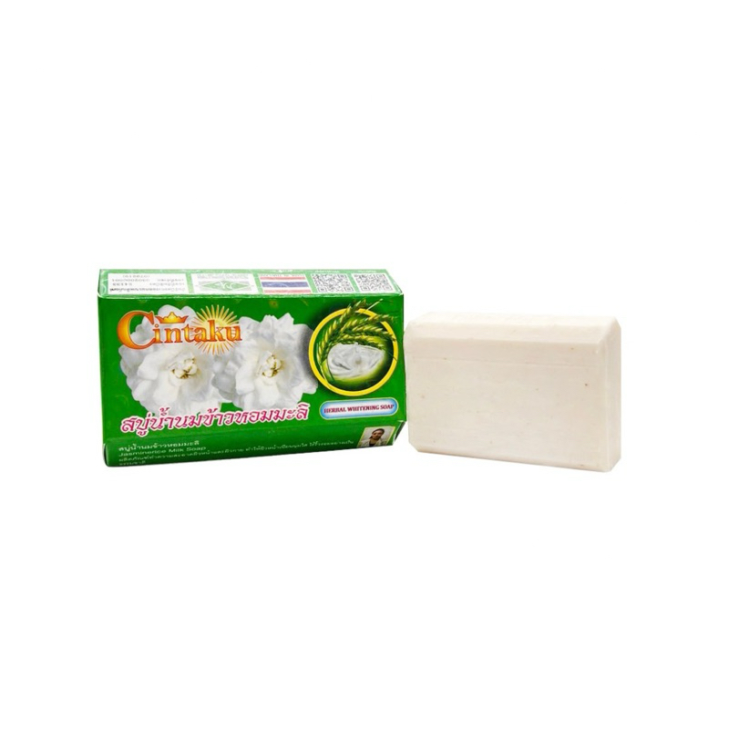 Cintaku ชินตากุ สบู่สมุนไพร #น้ำนมข้าวหอมมะลิ 100กรัม