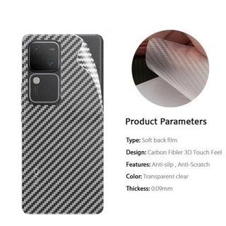 ฟิล์มหลัง Kevlar For VIVO V30 V30Pro คาร์บอน เคฟล่า carbon