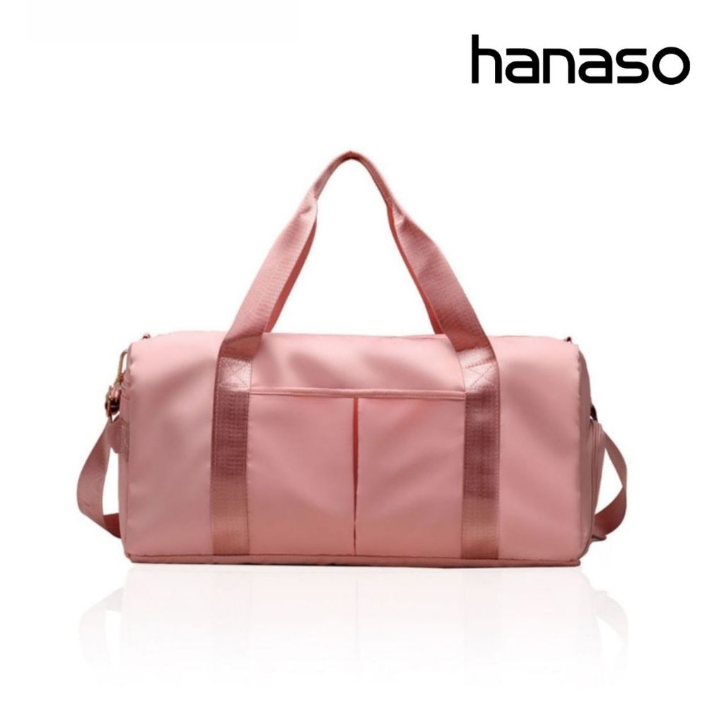 Hanaso กระเป๋าผ้าเดินทาง 46x22x24cm กระเป๋าเสื้อผ้า หิ้วขึ้นเครื่องบินได้ กระเป๋าใส่เสื้อผ้า bags for traveling