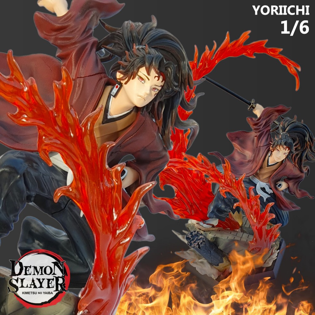 ฟิกเกอร์ Cheng X Jacksdo Studio Demon Slayer เดม่อน สเลเยอร์ ดาบพิฆาตอสูร Tsugikuni Yoriichi โยริอิจ