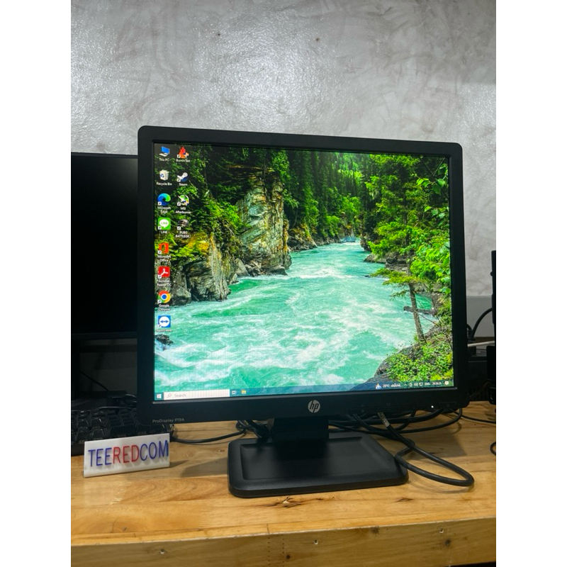 จอคอมพิวเตอร์HP ProDisplay P19A 19-inch LED Backlit Monitor /มือสอง