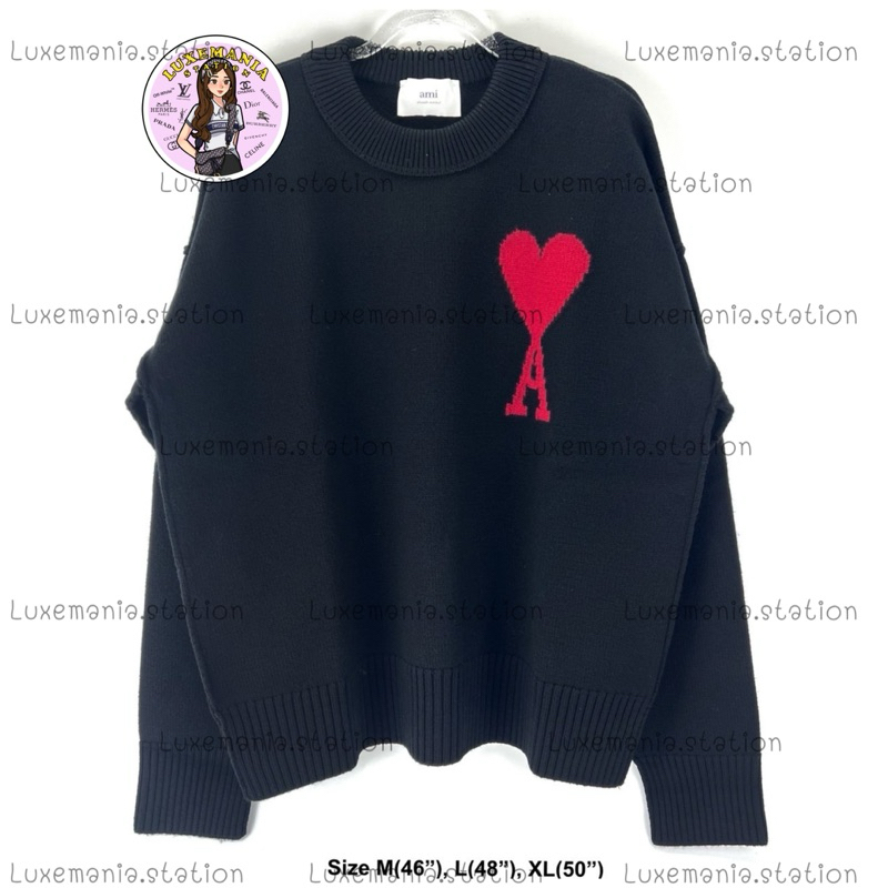 👜: New!! Ami Paris Sweater ‼️ก่อนกดสั่งรบกวนทักมาเช็คสต๊อคก่อนนะคะ‼️