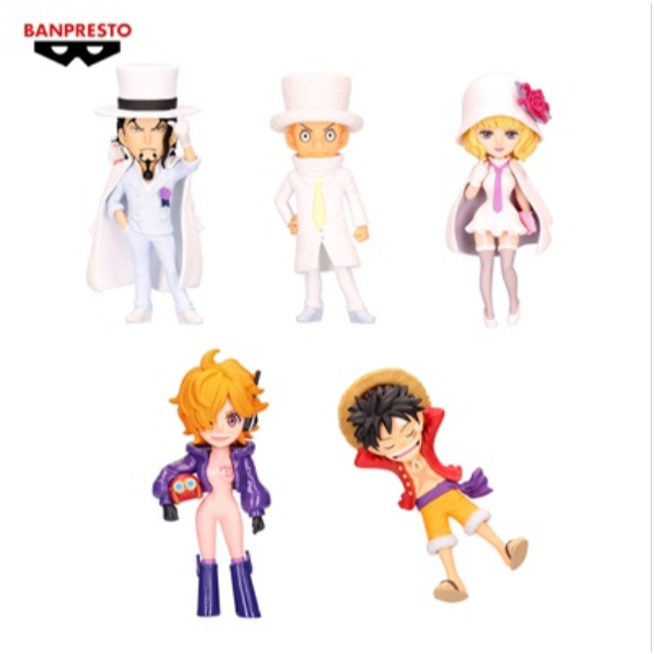 Bandai(บันได) BANPRESTO WCF SET-5-ONE PIECE WORLD COLLECTABLE FIGURE ENTERING NEW CHAPTER - SET - 5