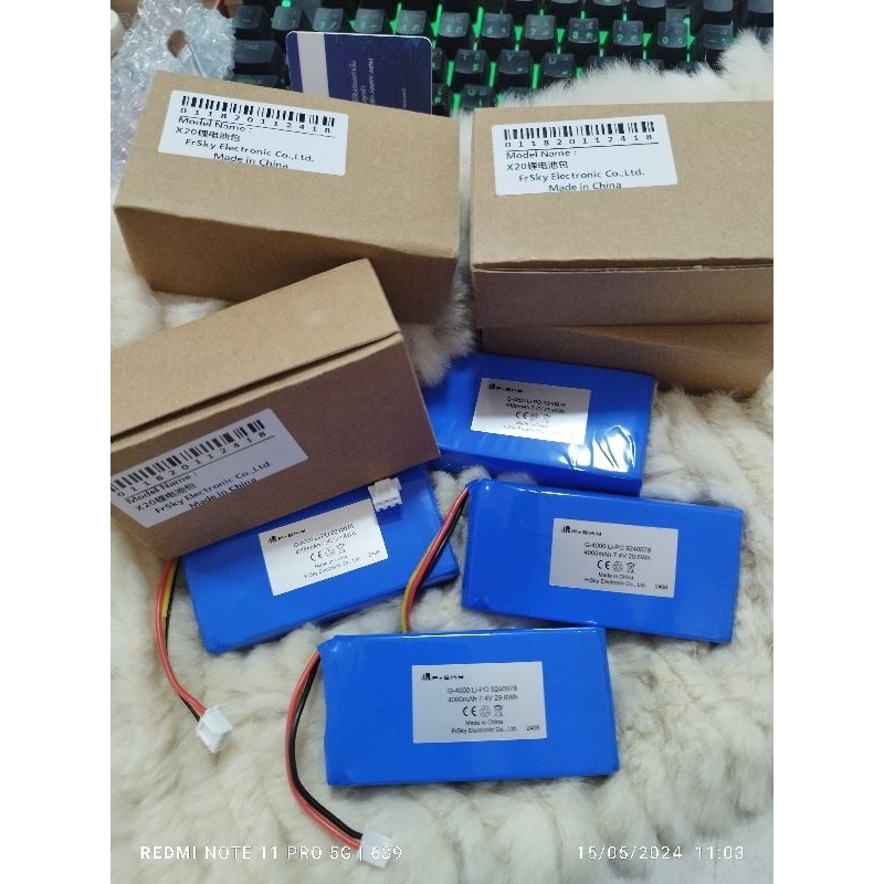 🇹🇭Battery FrSky Tandem X20 PRO/X20S/X20/XE/X18/X18SE
