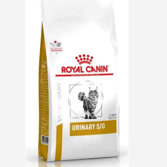 หมดอายุ 8/27  Royal Canin Vet Care Cat Urinary S/O 7 kg อาหารแมวโรคนิ่ว สลายนิ่วสตรูไวท์