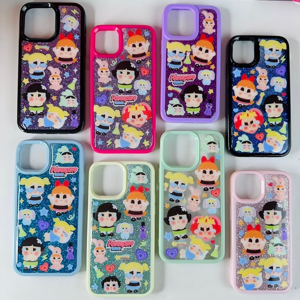 เคสพื้นหลัง เคสขอบยาง เหลือง ชมพูเข้ม ดำ ม่วง เคสเรซิ่น เคสไอโฟน
